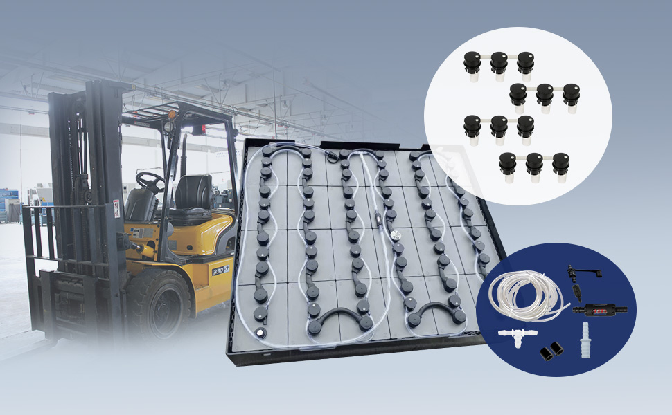 电瓶叉车的正确加水方法和时间，你知道吗？